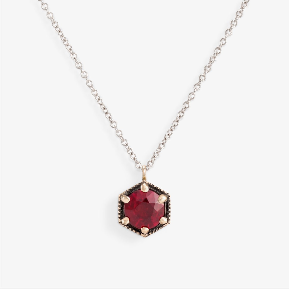 18K White Gold