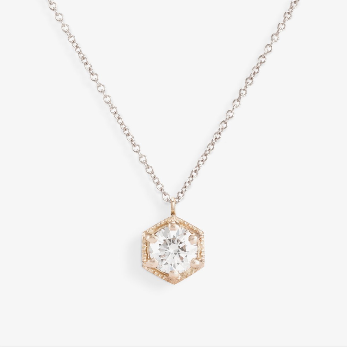 18K White Gold
