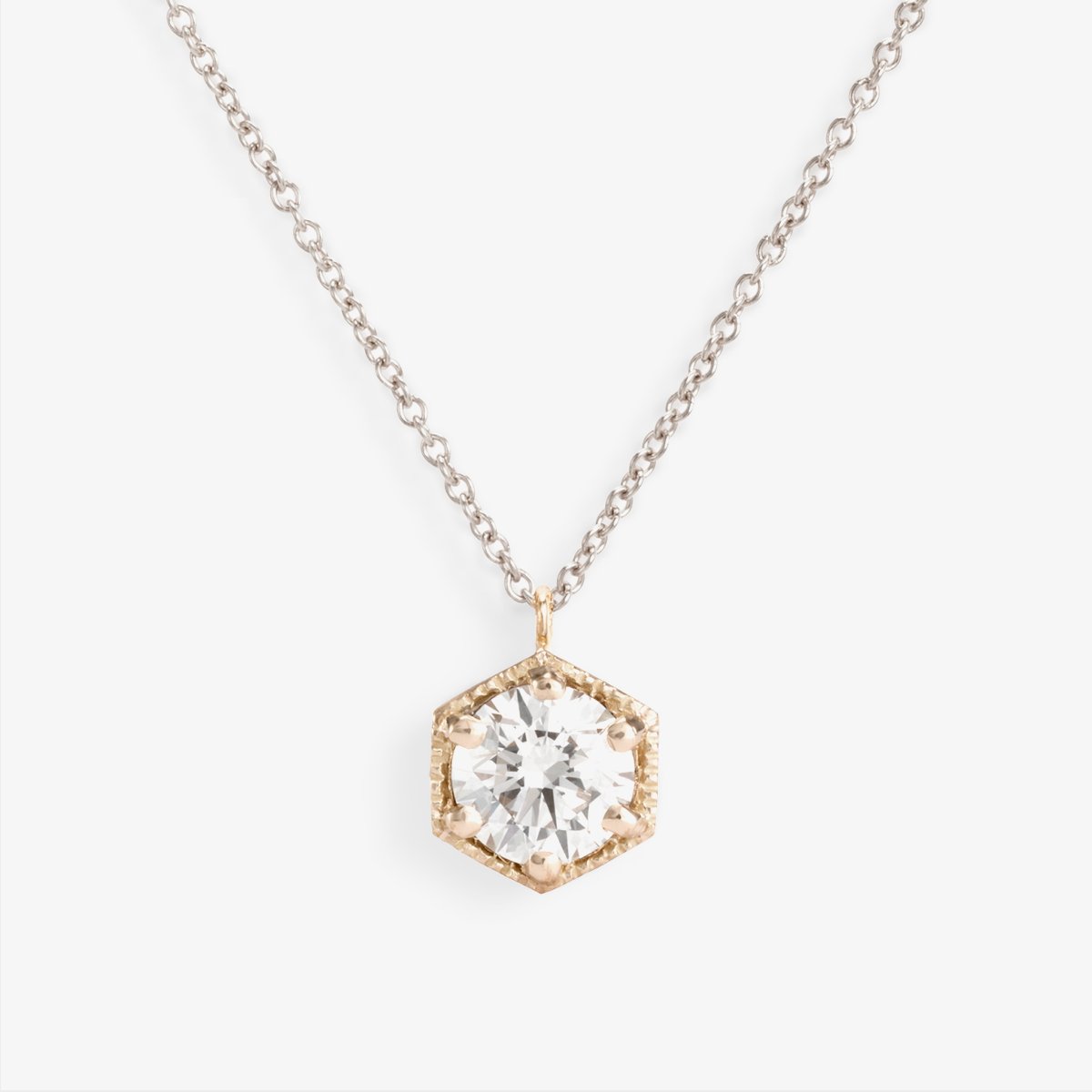 18K White Gold