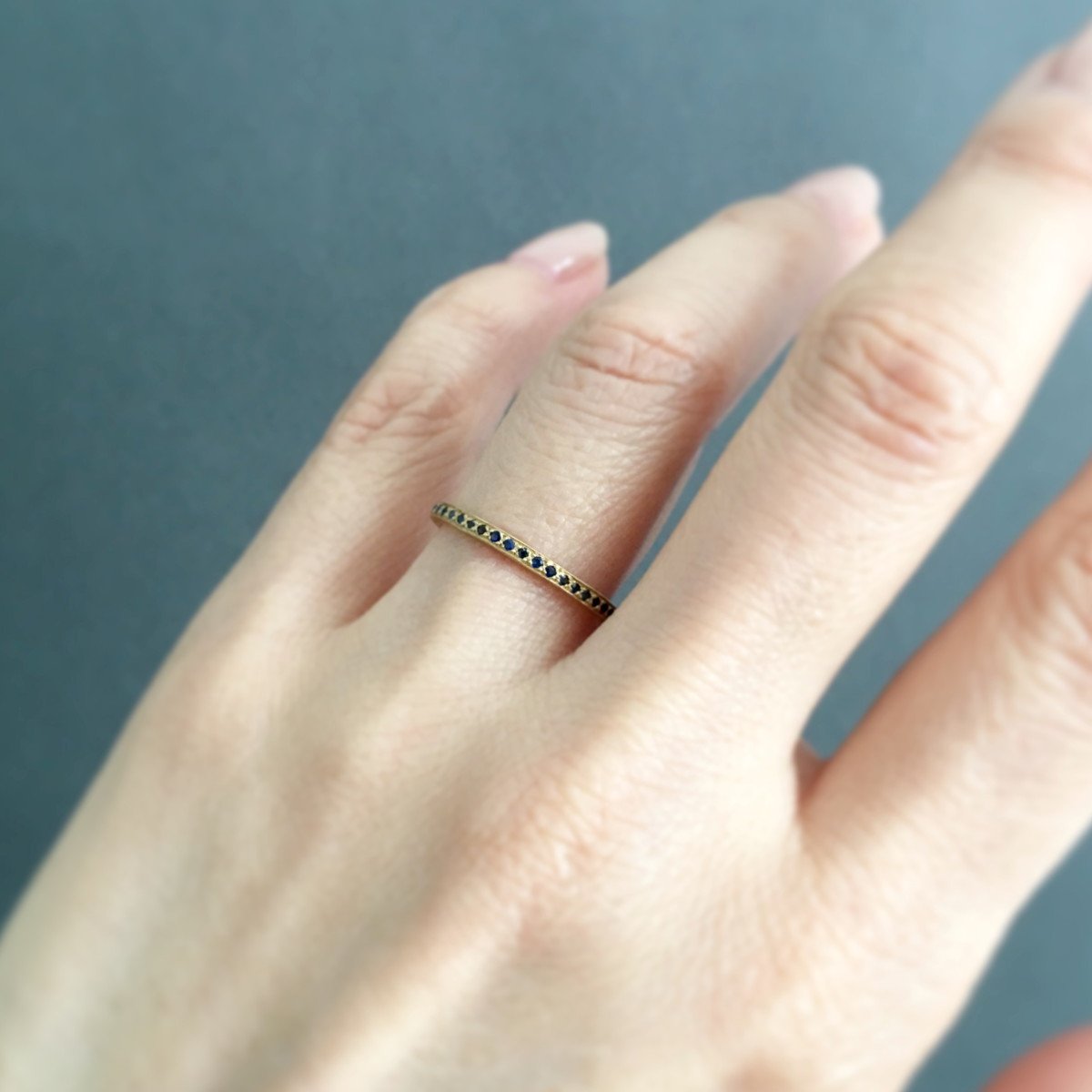18K Yellow Gold on Model