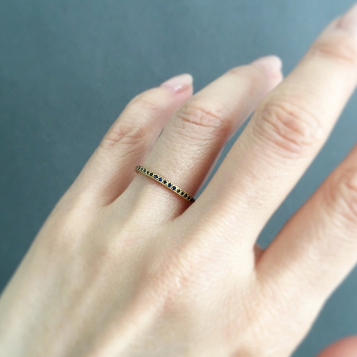 18K Yellow Gold on Model
