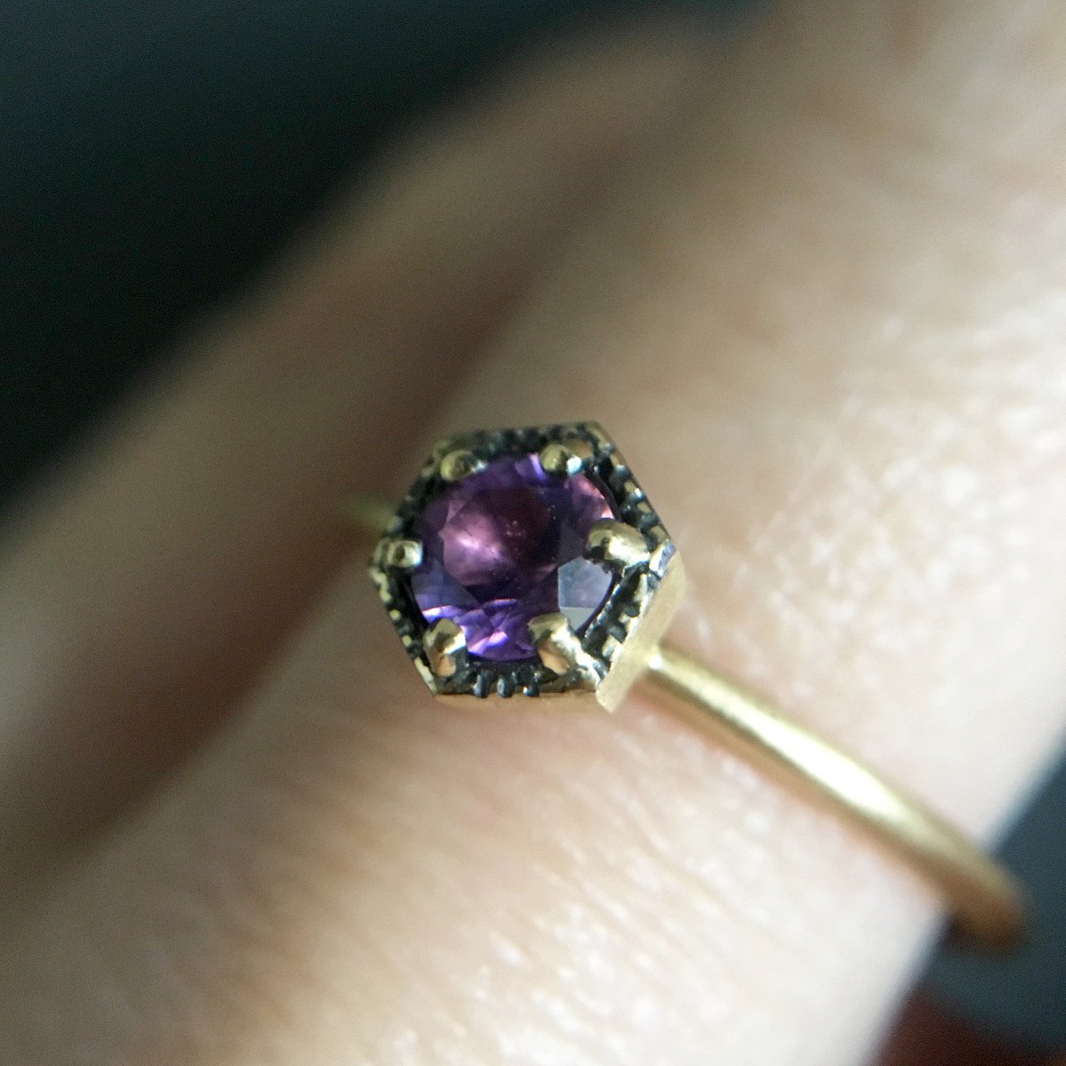 18K Yellow Gold on Model
