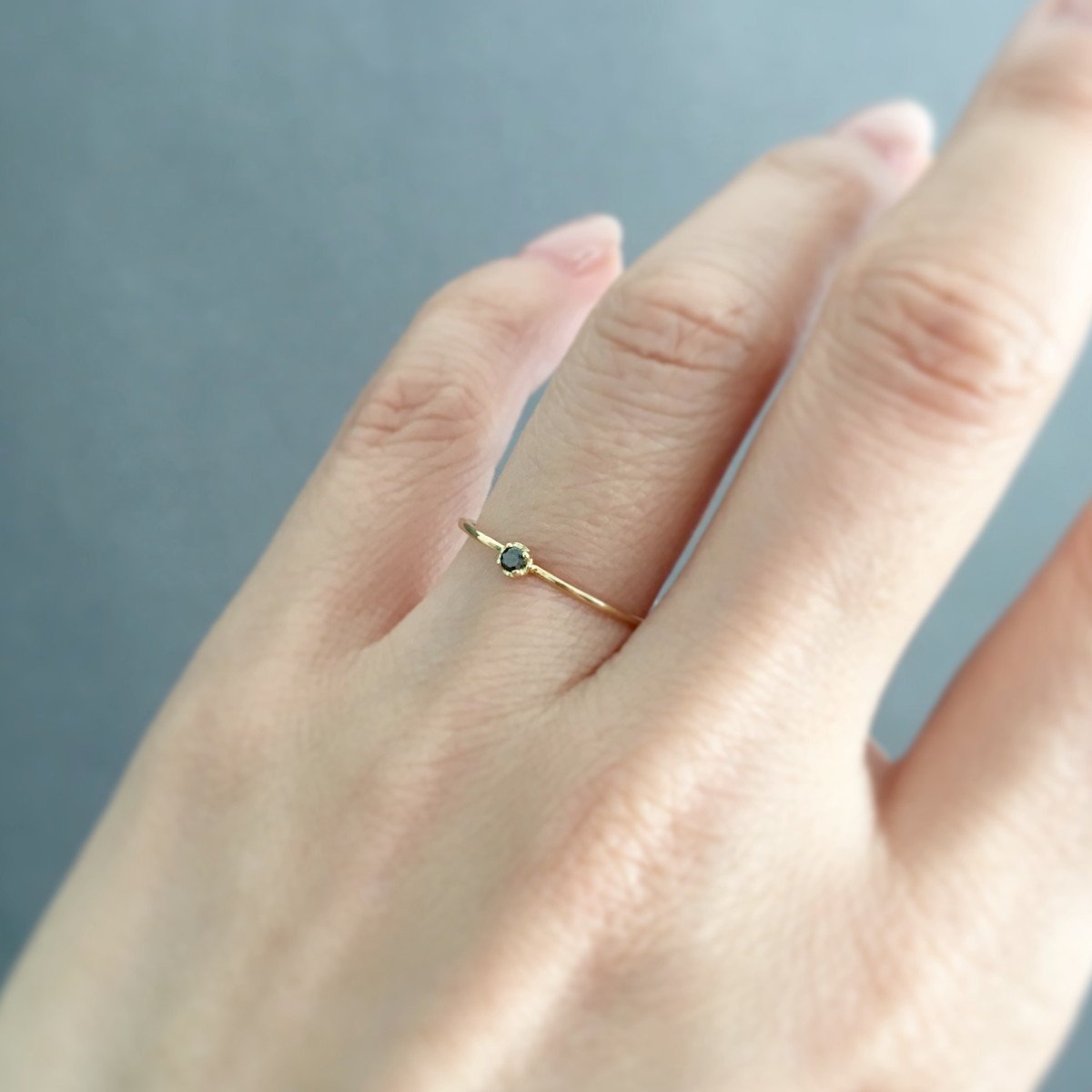 18K Yellow Gold on Model