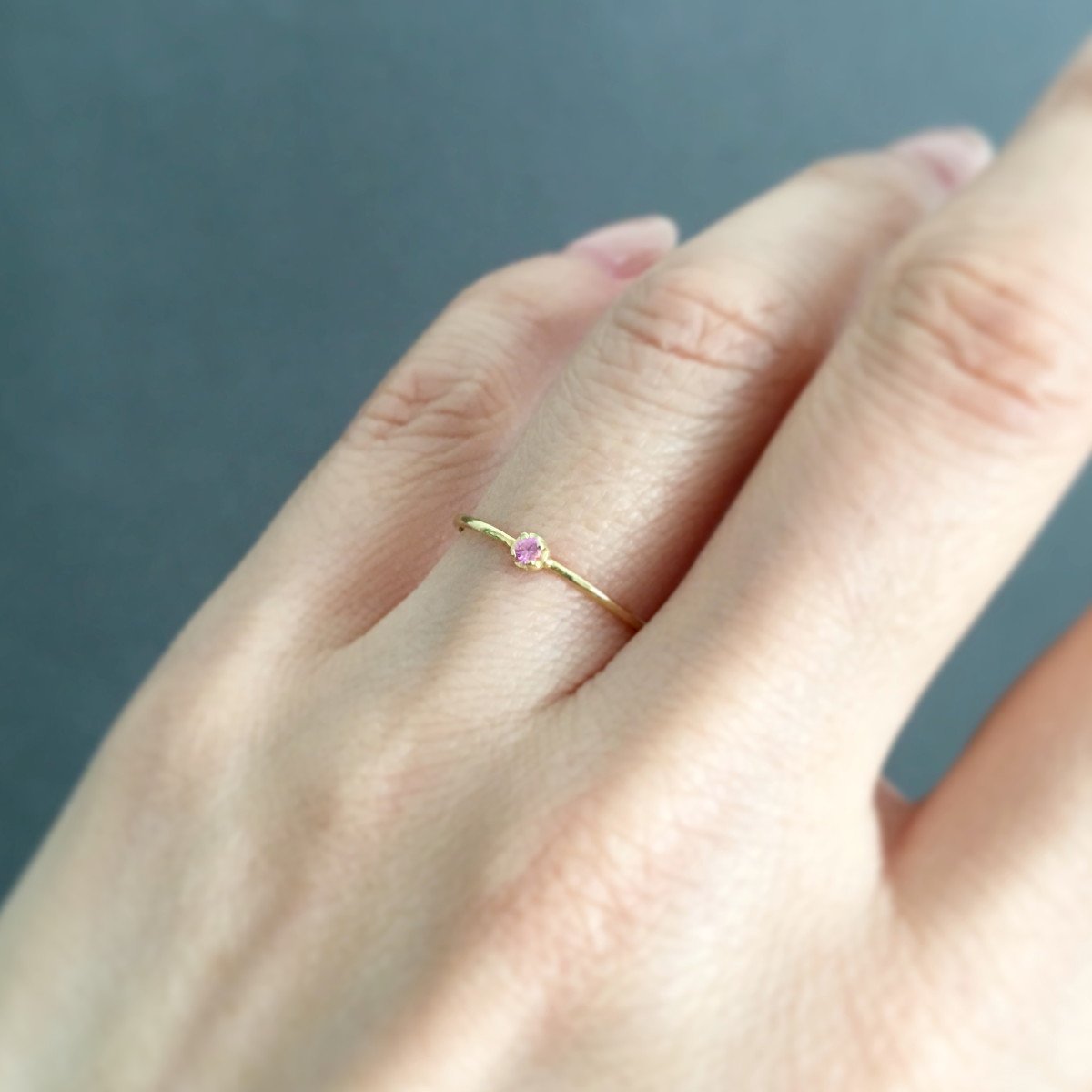 18K Yellow Gold on Model