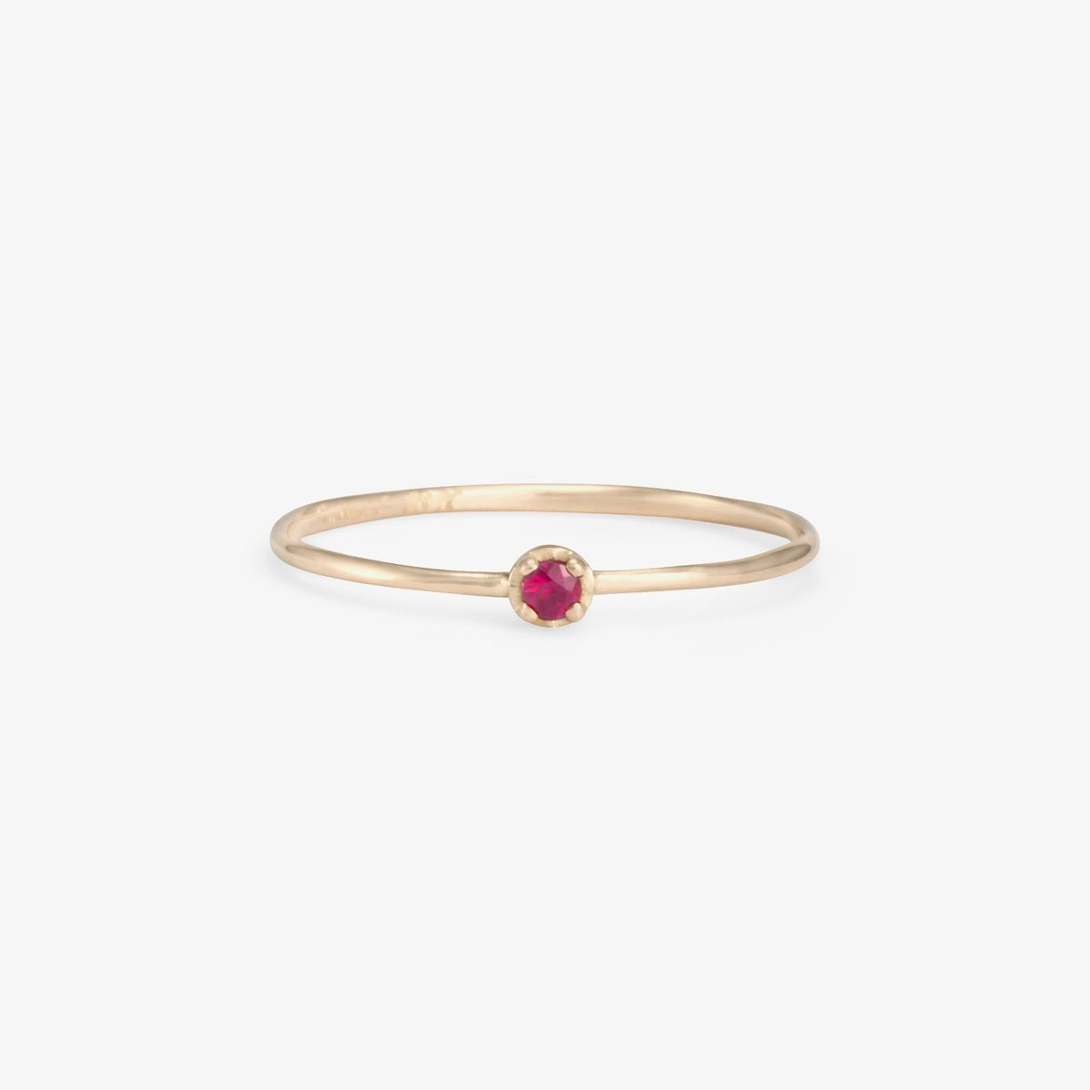 18K White Gold