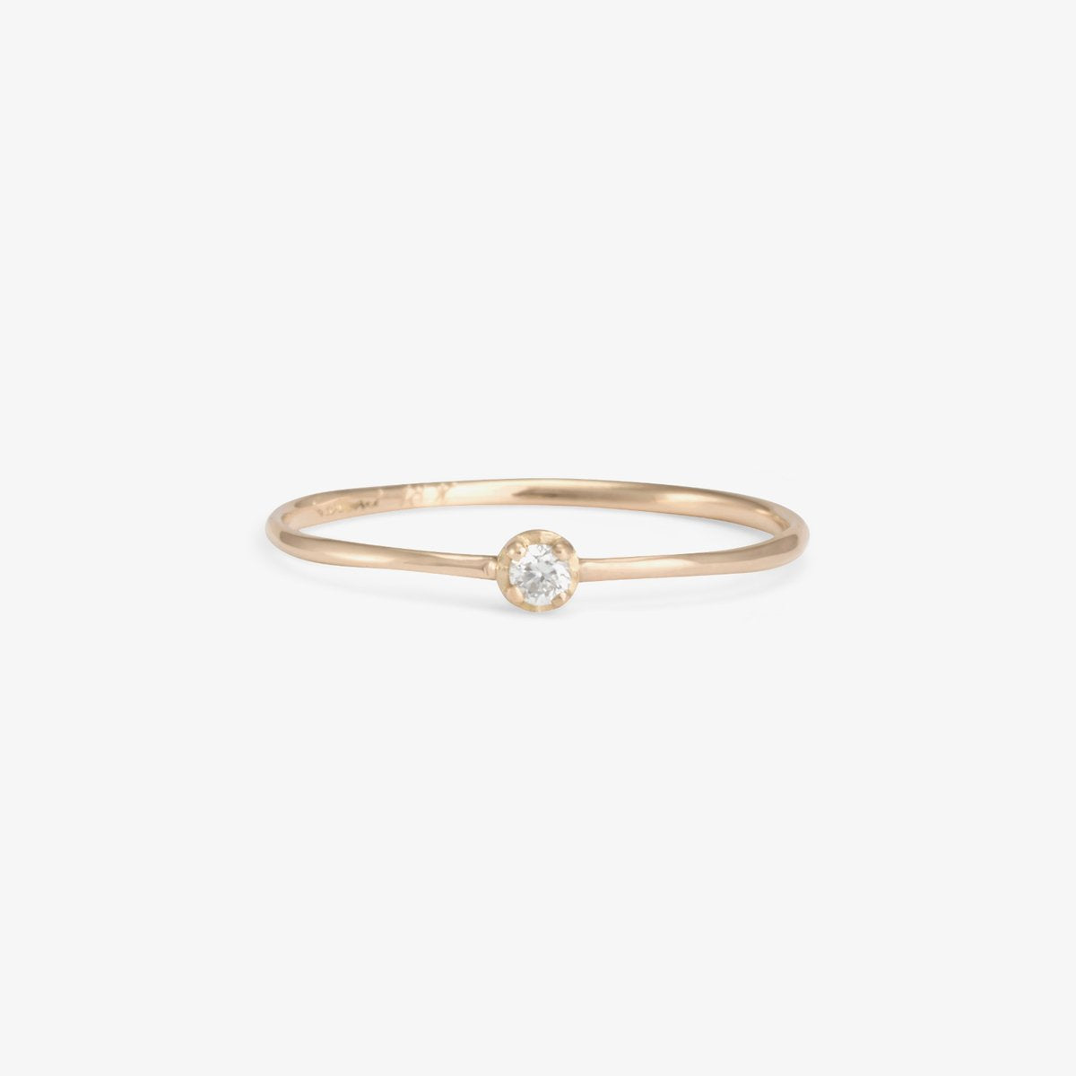18K White Gold