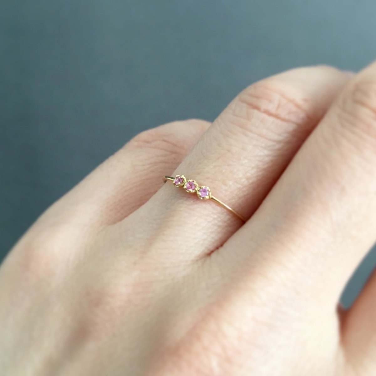 18K Yellow Gold on Model