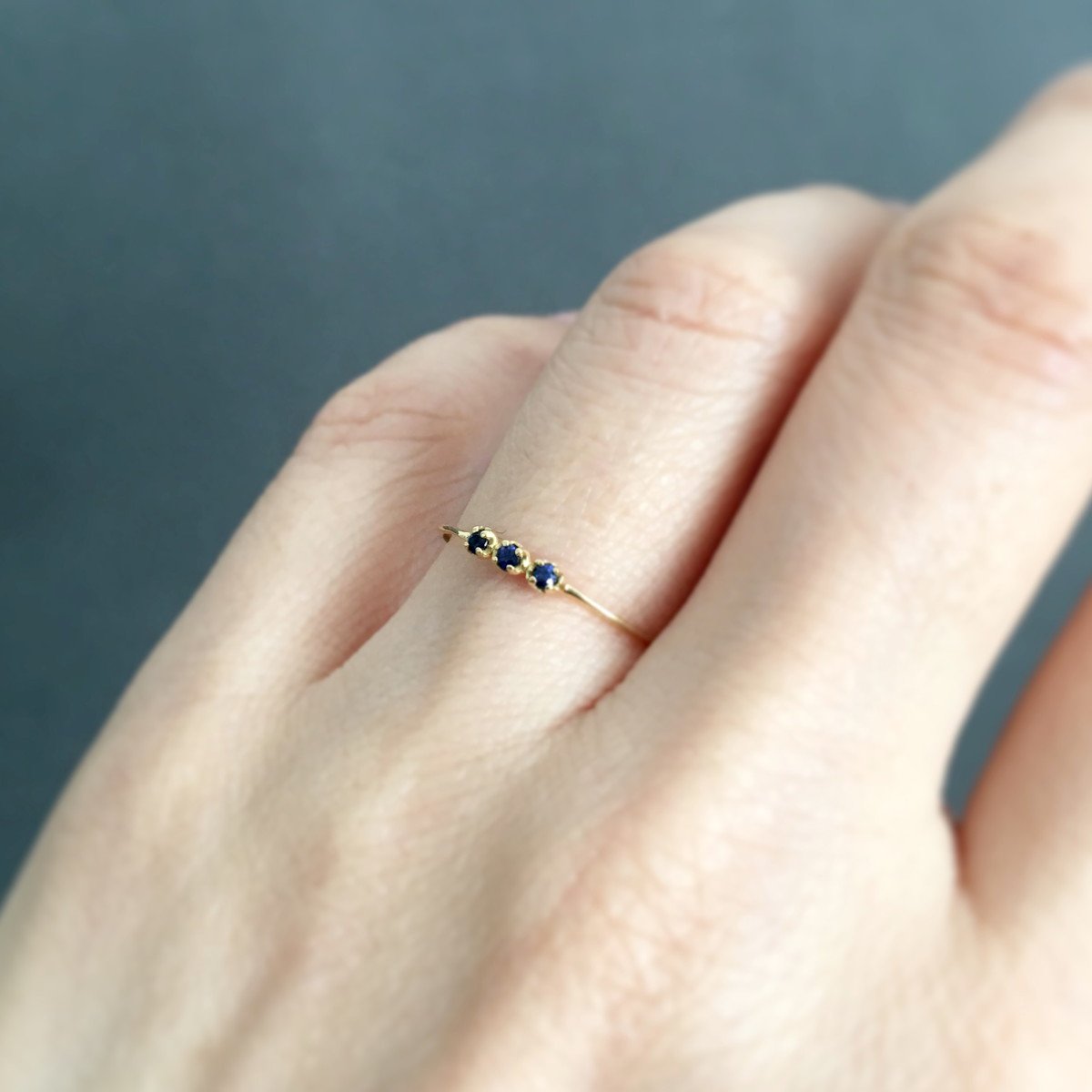 18K Yellow Gold on Model