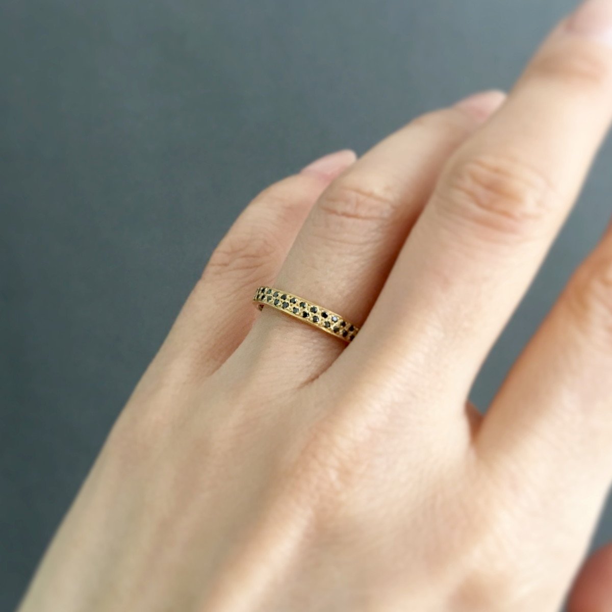 18K Yellow Gold on Model