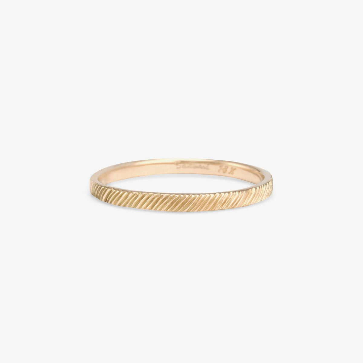 18K White Gold