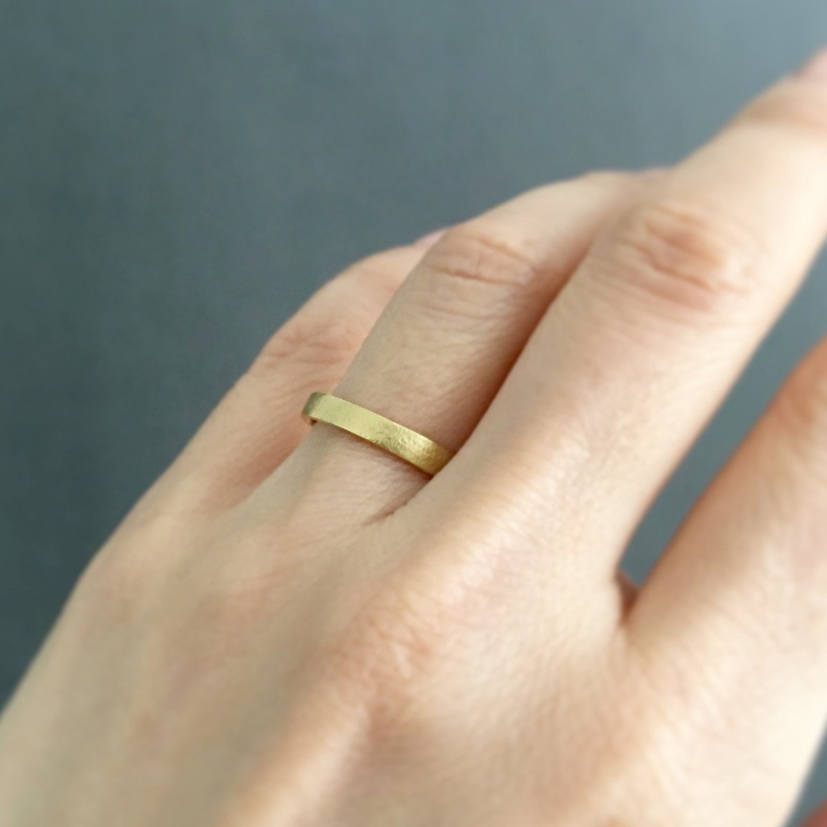 18K Yellow Gold on Model