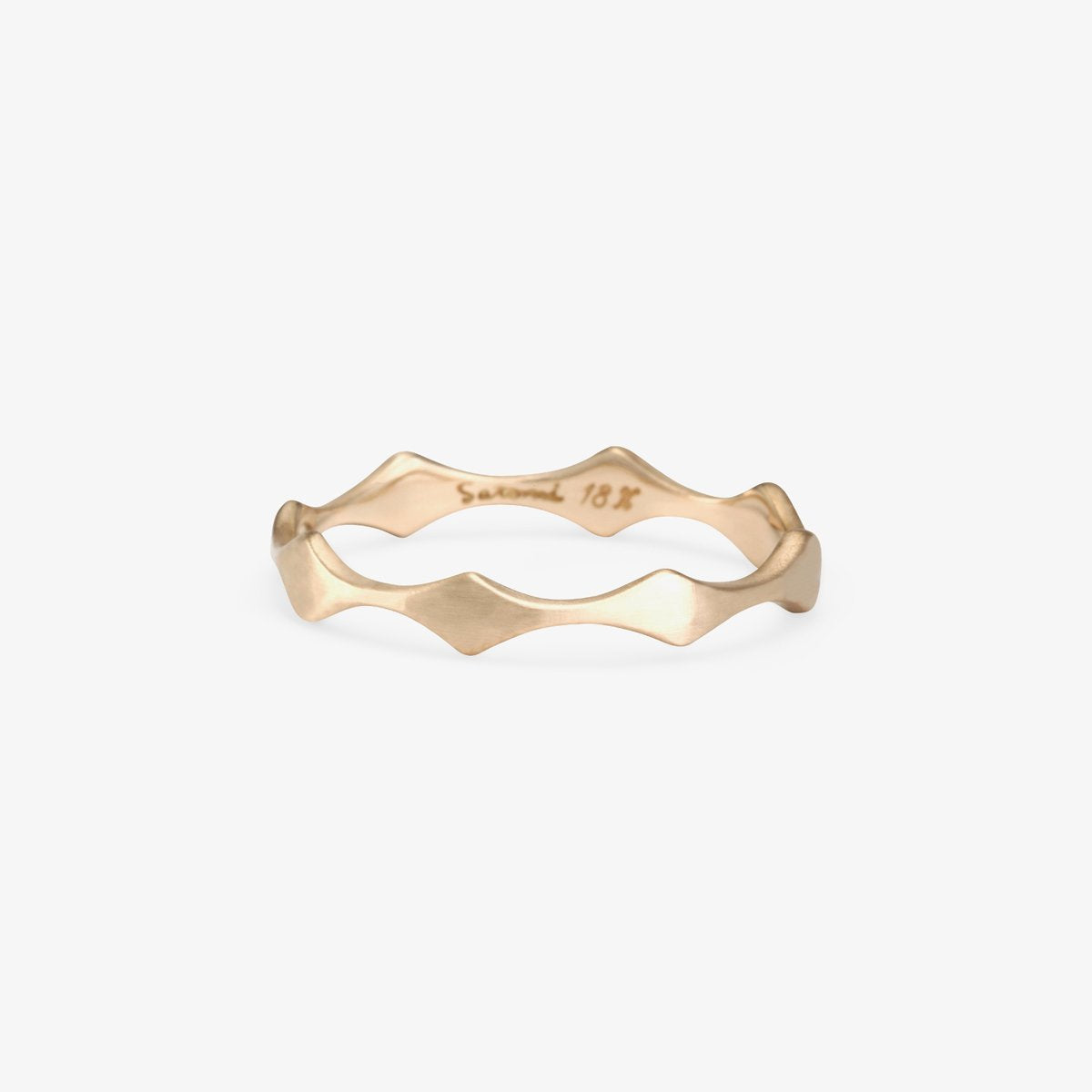 18K White Gold