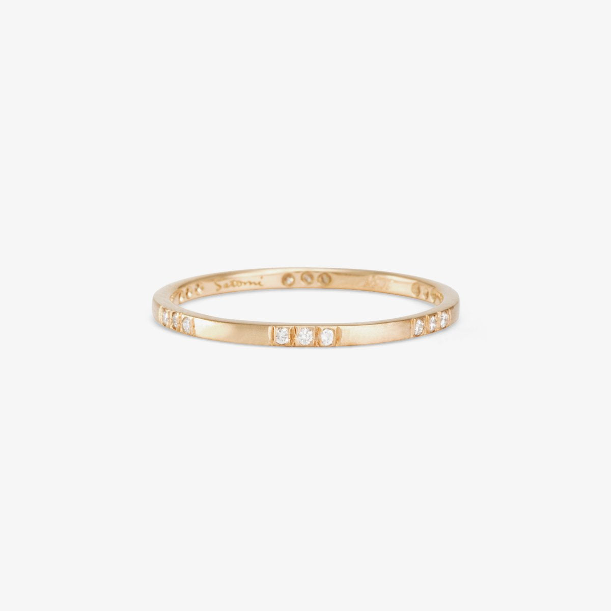 18K White Gold